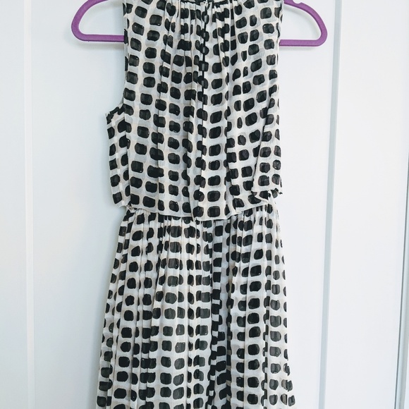 Kate Spade island stamp chiffon dress - Picture 6 of 8